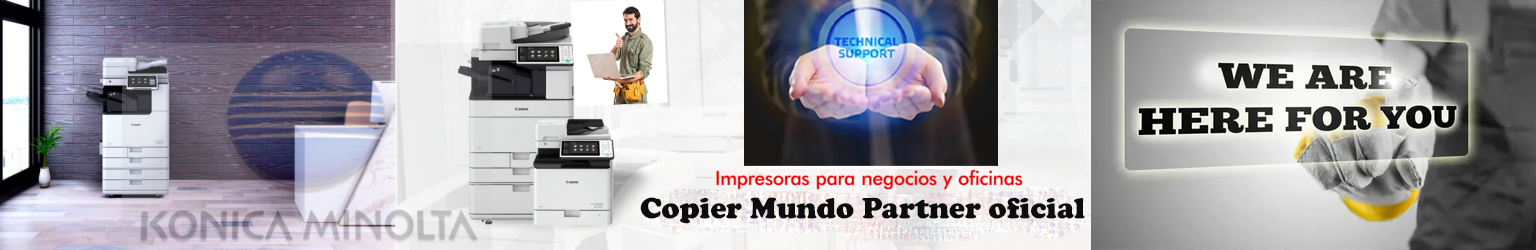 Banner Promocional Copier Mundo